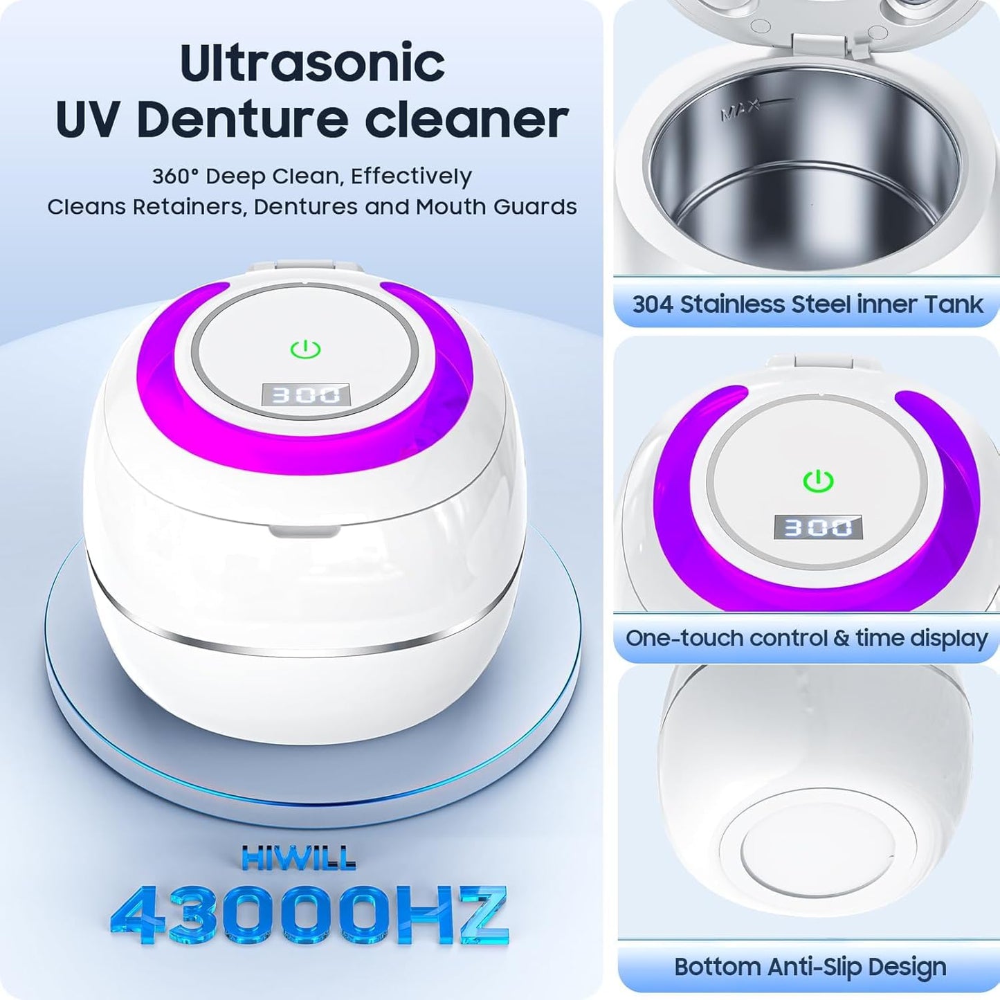 Clariti™ Ultrasonic Retainer Cleaner