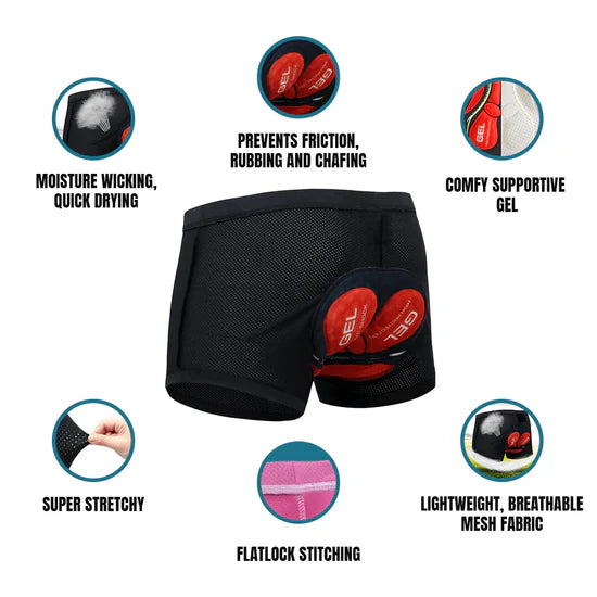 SeatClouds™ | Universal Padded Shorts For Comfort