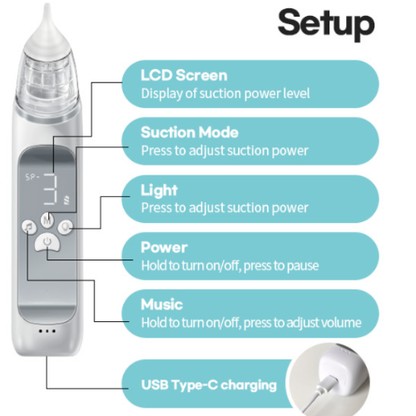 Nasli™ | Nasal Aspirator for Kids