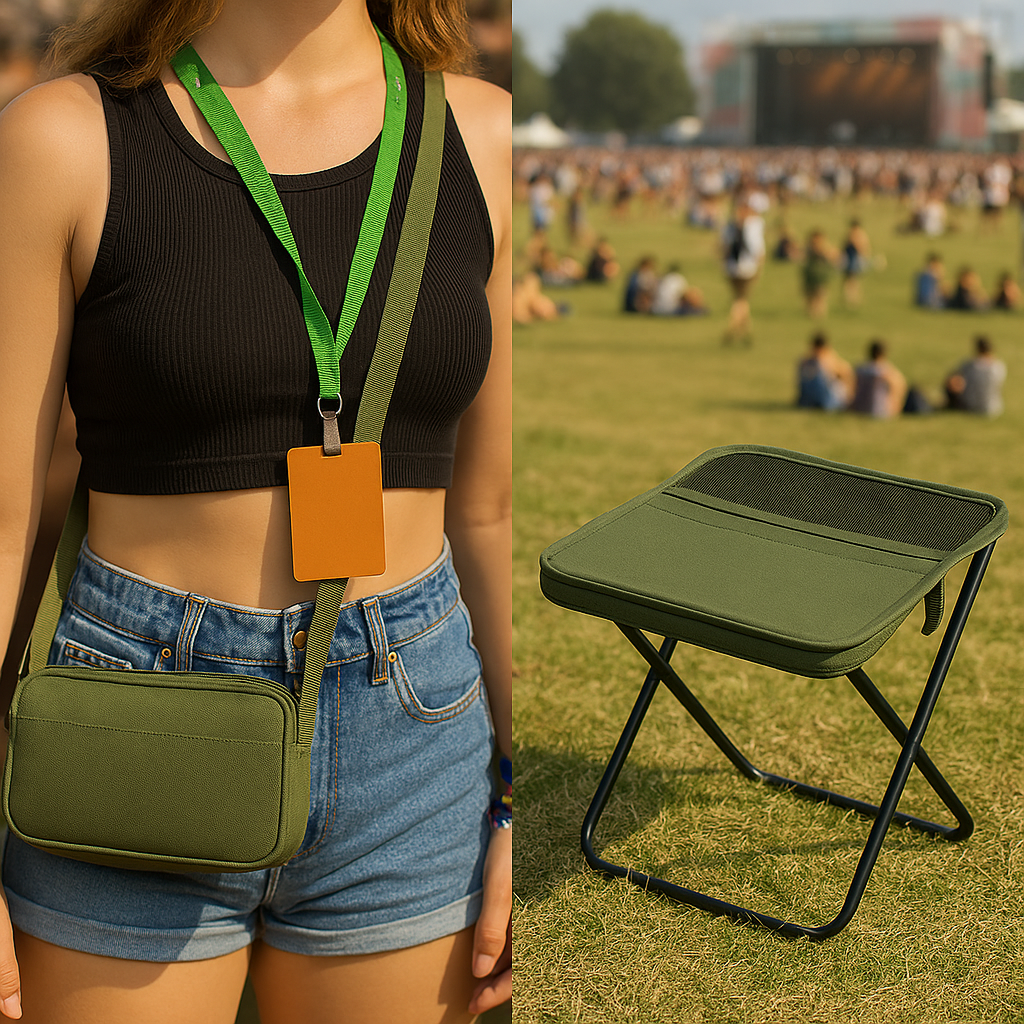 JamSeat™ – Concert & Festival Portable Chair