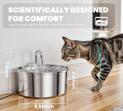 PurrFlow™ - Moving Water Fountain